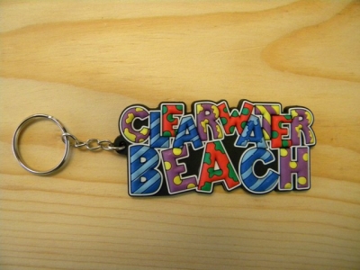 PVC Keychain - Clearwater Beach
