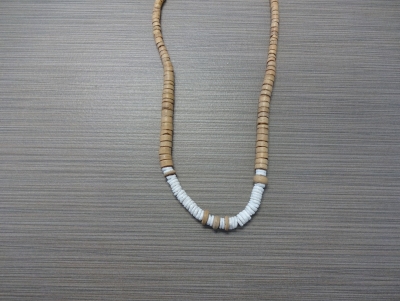 N-8311 - White Coco Necklace